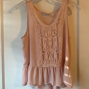Beautiful Light Pink Tank